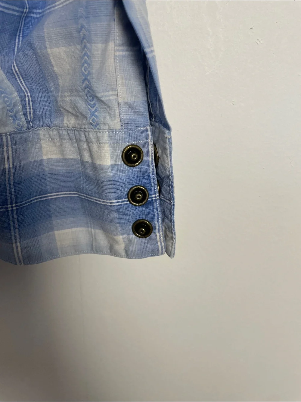 Polo Ralph Lauren Men L Plaid Pearl Snap Button-Up Cowboy Rodeo Western Shirt